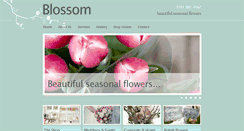 Desktop Screenshot of blossomflowers.co.uk
