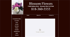 Desktop Screenshot of blossomflowers.net